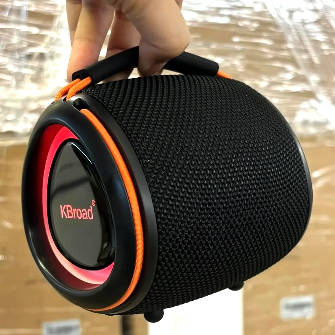 KTS-2408 Waterproof Bluetooth Speaker with RGB Light | 12W Hi-Fi Super Bass - Image 4