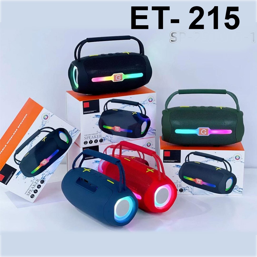 ET-215 Portable Wireless Bluetooth Speaker - Image 7